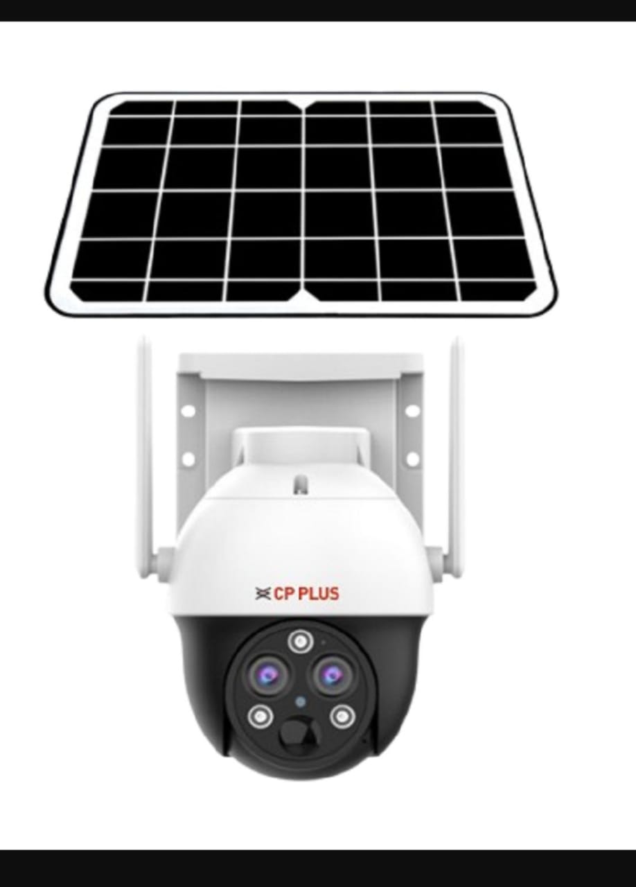 Cp Plus Dual lens 4g Solar Camera